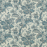G P & J BAKER - JEWEL INDIENNE- BLUE/SAND - Fabric by the Yard