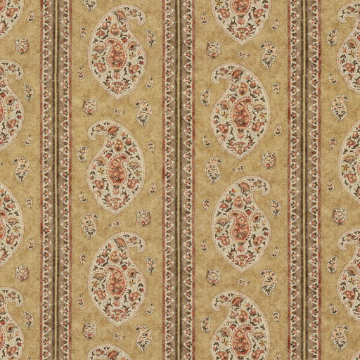 G P & J BAKER - COROMANDEL- TOBACCO - Fabric by the Yard TOBACCO