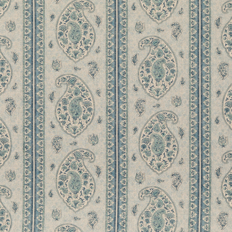 G P & J BAKER - COROMANDEL- BLUE - Fabric by the Yard BLUE