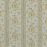 G P & J BAKER - COROMANDEL- BLUE/SAND - Fabric by the Yard