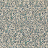 G P & J BAKER - BUKHARA PAISLEY- BLUE - Fabric by the Yard