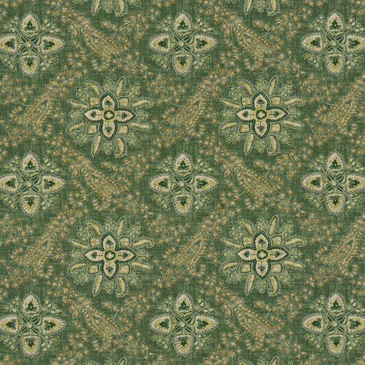 G P & J BAKER - CASHMIRA- EMERALD - Fabric by the Yard EMERALD