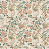 G P & J BAKER - CHIFU- TEAL - Fabric by the Yard