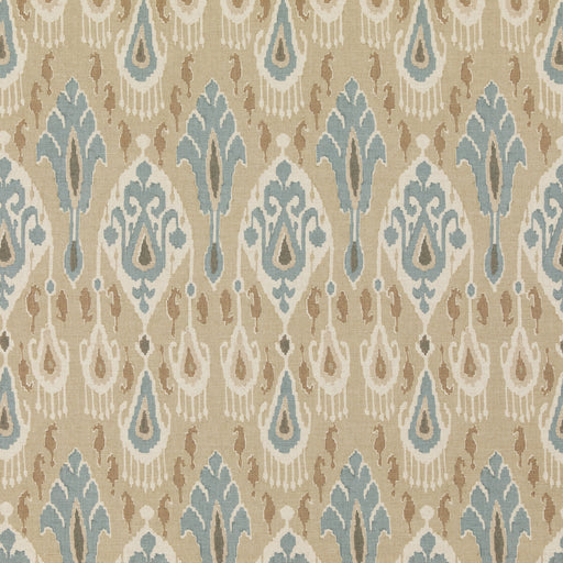 G P & J BAKER - IKAT BOKHARA- SAND - Fabric by the Yard SAND