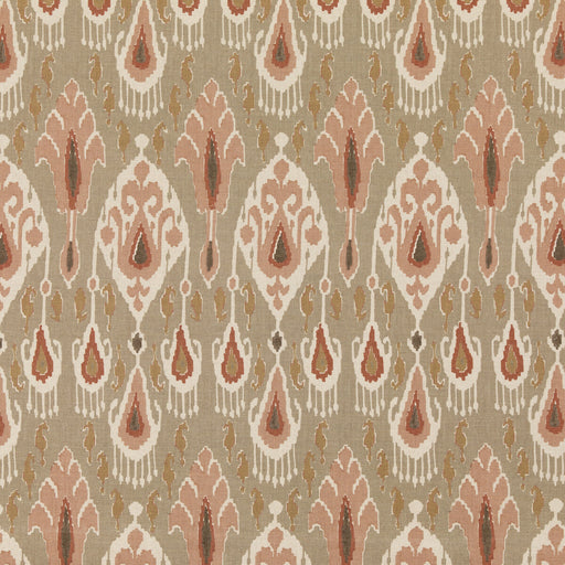 G P & J BAKER - IKAT BOKHARA- NEUTRAL - Fabric by the Yard NEUTRAL