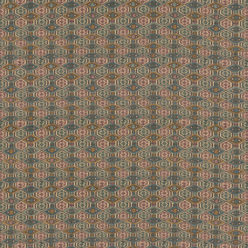 G P & J BAKER - BALFOUR- TEAL - Fabric by the Yard TEAL