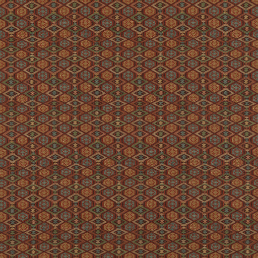 G P & J BAKER - BALFOUR- RED/GREEN - Fabric by the Yard RED/GREEN