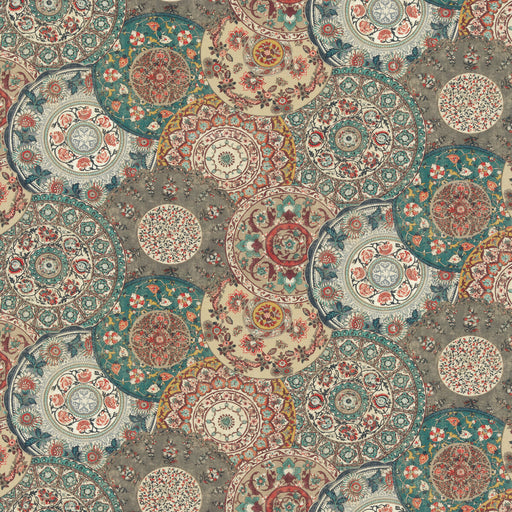 G P & J BAKER - IMARI- TEAL - Fabric by the Yard TEAL