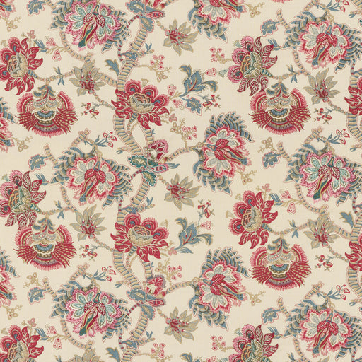 G P & J BAKER - KINGHAM- RED/ BLUE - Fabric by the Yard RED/ BLUE