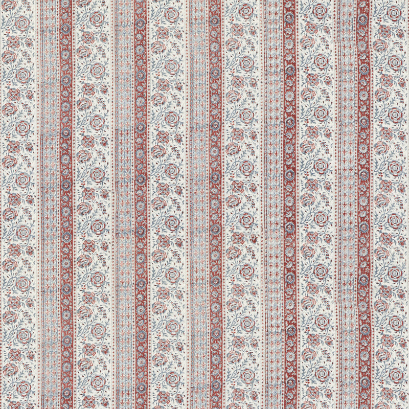 G P & J BAKER - TILLINGTON- RED/ BLUE - Fabric by the Yard RED/ BLUE