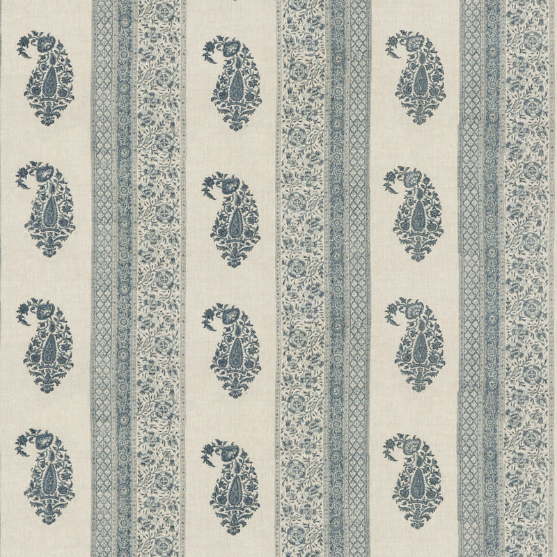 G P & J BAKER - PORTOBELLO- BLUE - Fabric by the Yard BLUE