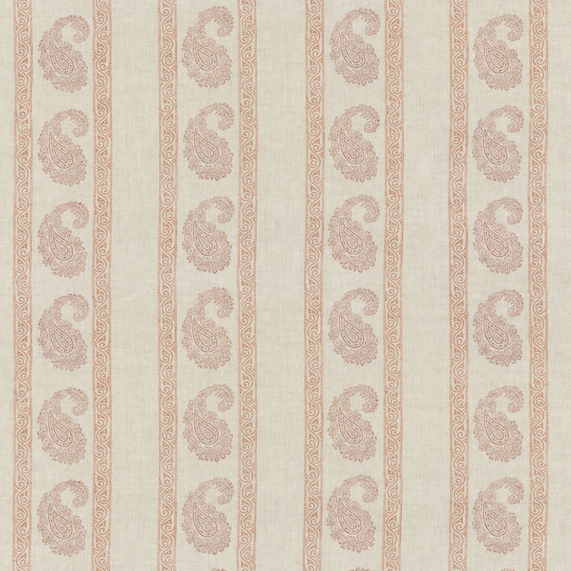 G P & J BAKER - VINTAGE PAISLEY- RED - Fabric by the Yard RED