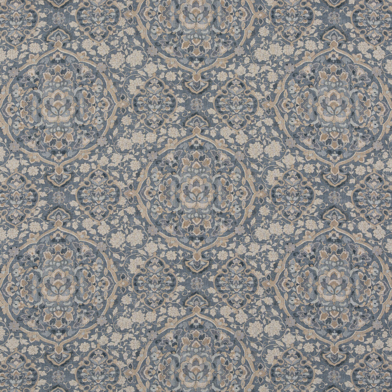 G P & J BAKER - KIANA- BLUE - Fabric by the Yard BLUE