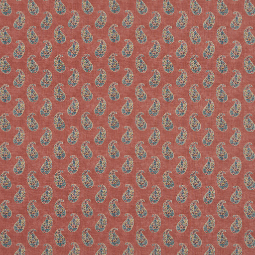 G P & J BAKER - PATOLA PAISLEY- RED - Fabric by the Yard RED