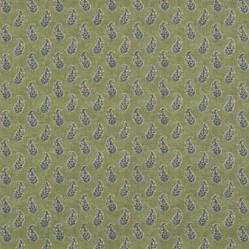 G P & J BAKER - PATOLA PAISLEY- EMERALD - Fabric by the Yard EMERALD