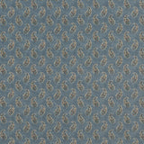G P & J BAKER - PATOLA PAISLEY- BLUE - Fabric by the Yard