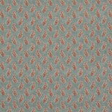 G P & J BAKER - PATOLA PAISLEY- AQUA - Fabric by the Yard