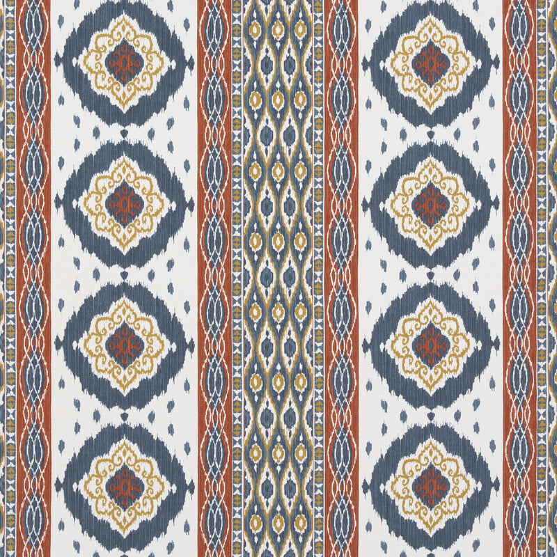 G P & J BAKER - CROSBY- INDIGO - Fabric by the Yard INDIGO