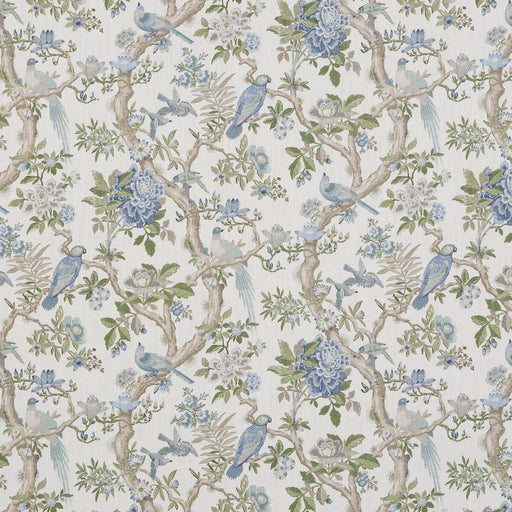 G P & J BAKER - ELTHAM- BLUE - Fabric by the Yard BLUE