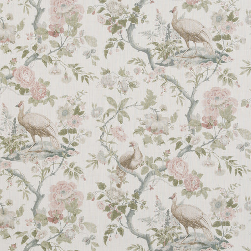 G P & J BAKER - BROUGHTON ROSE- BLUSH - Fabric by the Yard BLUSH
