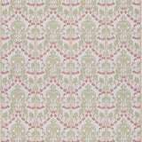 G P & J BAKER - BIRDS & CHERRIES COTTON- SOFT BLUE - Fabric by the Yard