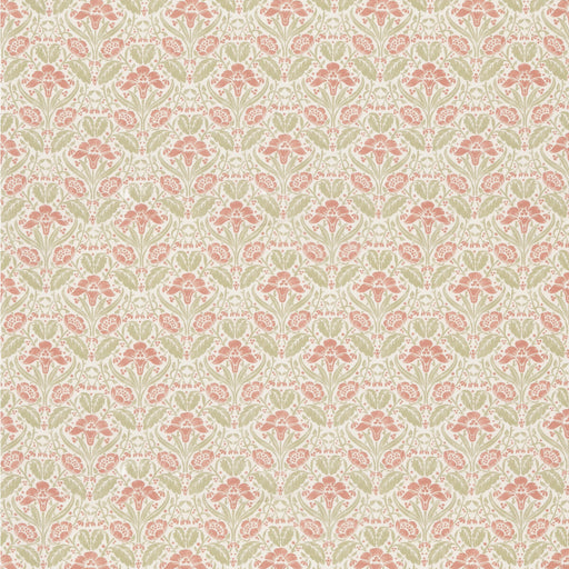 G P & J BAKER - IRIS MEADOW COTTON- PINK/GREEN - Fabric by the Yard PINK/GREEN