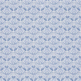G P & J BAKER - IRIS MEADOW COTTON- BLUE - Fabric by the Yard