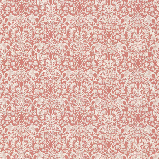 G P & J BAKER - FRITILLERIE COTTON- CORAL - Fabric by the Yard CORAL