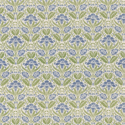 G P & J BAKER - IRIS MEADOW- BLUE/GREEN - Fabric by the Yard BLUE/GREEN