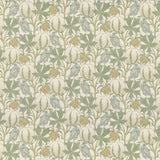 G P & J BAKER - PUMPKINS- AQUA - Fabric by the Yard