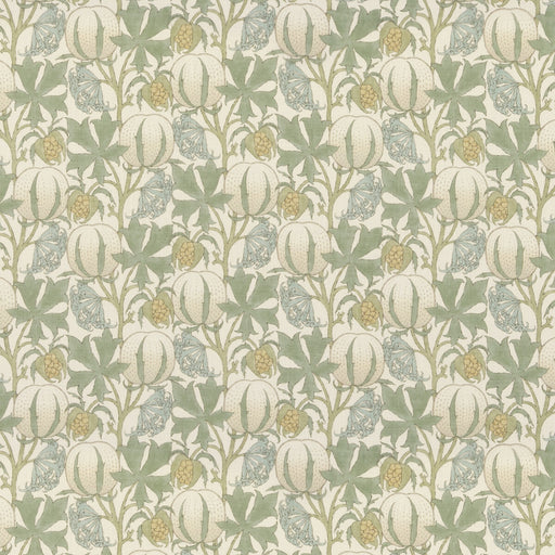 G P & J BAKER - PUMPKINS- AQUA - Fabric by the Yard AQUA