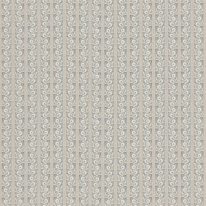 G P & J BAKER - BIBURY- BLUE - Fabric by the Yard BLUE