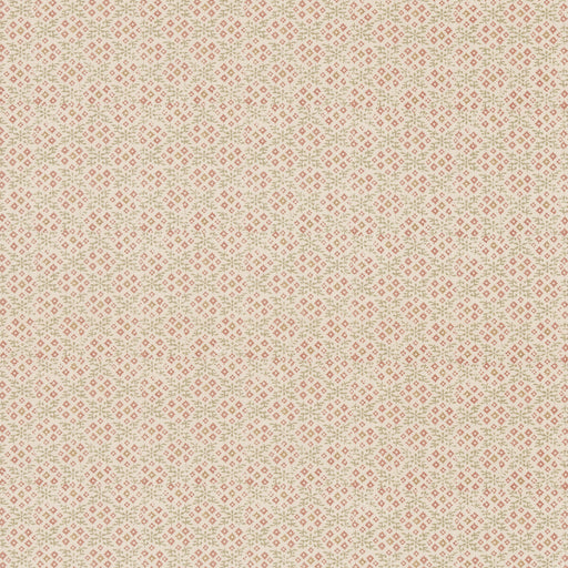G P & J BAKER - GRANTLY- GREEN/RED - Fabric by the Yard GREEN/RED
