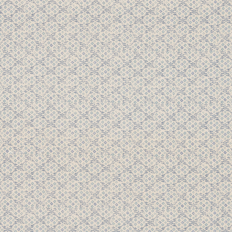 G P & J BAKER - GRANTLY- BLUE - Fabric by the Yard BLUE