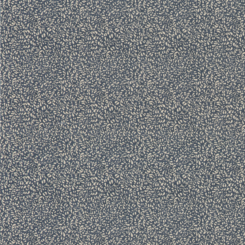 G P & J BAKER - TANSY- INDIGO - Fabric by the Yard INDIGO