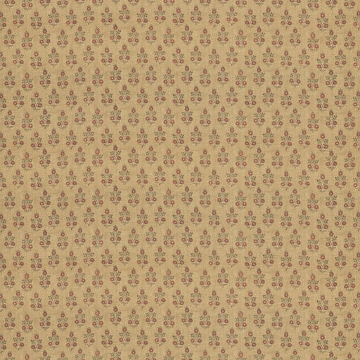 G P & J BAKER - POPPY SPRIG- OCHRE - Fabric by the Yard OCHRE