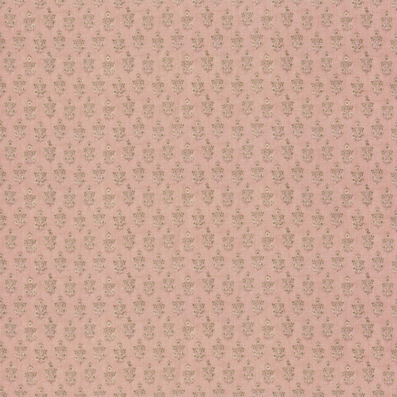 G P & J BAKER - POPPY SPRIG- BLUSH - Fabric by the Yard BLUSH