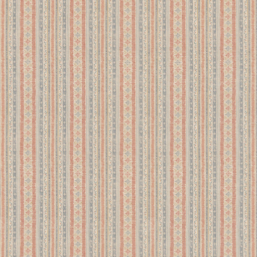 G P & J BAKER - COMPTON- INDIGO/RED - Fabric by the Yard INDIGO/RED