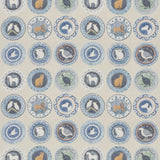 G P & J BAKER - ROBINA'S DINNER PARTY- BLUE - Fabric by the Yard