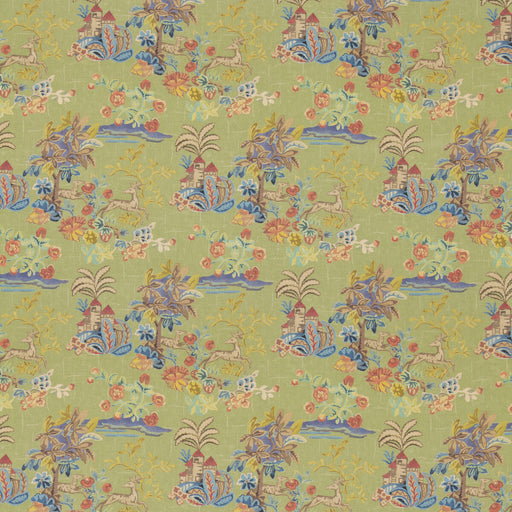 G P & J BAKER - KNIGHT'S TALE TEXTURE- SPRING GREEN - Fabric by the Yard SPRING GREEN