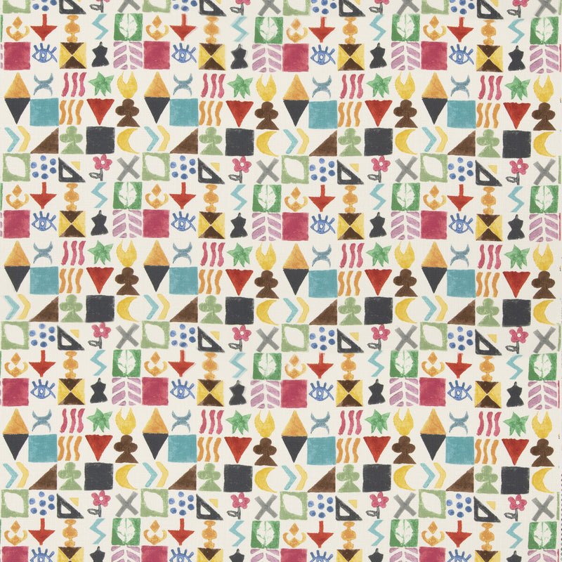 G P & J BAKER - POTATO PRINT- JEWEL - Fabric by the Yard JEWEL