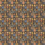 G P & J BAKER - POTATO PRINT- CHOCOLATE - Fabric by the Yard