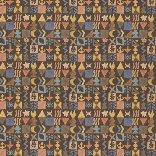 G P & J BAKER - POTATO PRINT- CHOCOLATE - Fabric by the Yard CHOCOLATE