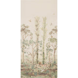 G P & J BAKER - TALL TREES PRINTED PANEL- SUNSET - Fabric by the PANEL