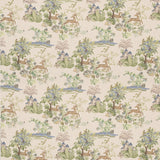 G P & J BAKER - KNIGHT'S TALE- SAGE/BLUE - Fabric by the Yard