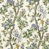 G P & J BAKER - ELDON- BLUE/GREEN - Fabric by the Yard