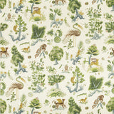 G P & J BAKER - GERTRUDE- EMERALD/BLUE - Fabric by the Yard