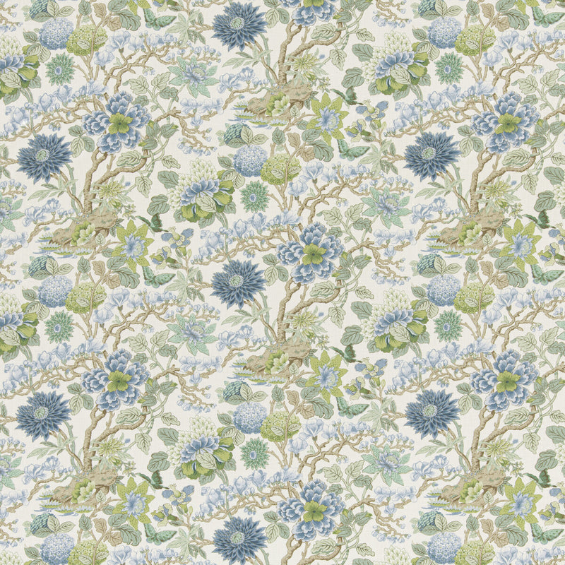 G P & J BAKER - LITTLE MAGNOLIA- WILLOW - Fabric by the Yard WILLOW
