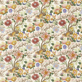 G P & J BAKER - LITTLE MAGNOLIA- PINK/ORANGE - Fabric by the Yard