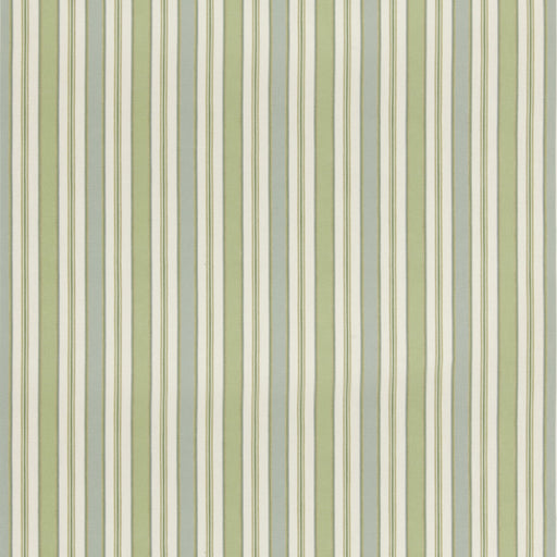 G P & J BAKER - MELBOURNE STRIPE- AQUA/GREEN - Fabric by the Yard AQUA/GREEN